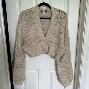 UO Sydney Cropped Cardigan - Size Small